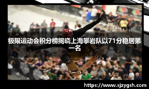 极限运动会积分榜揭晓上海攀岩队以71分稳居第一名
