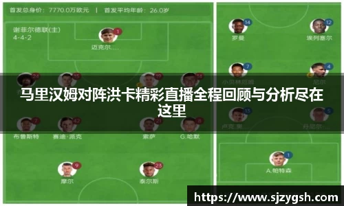马里汉姆对阵洪卡精彩直播全程回顾与分析尽在这里